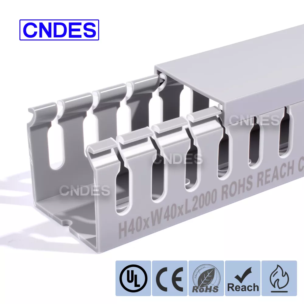 కవర్‌తో 40×40 PVC వైరింగ్ డక్ట్