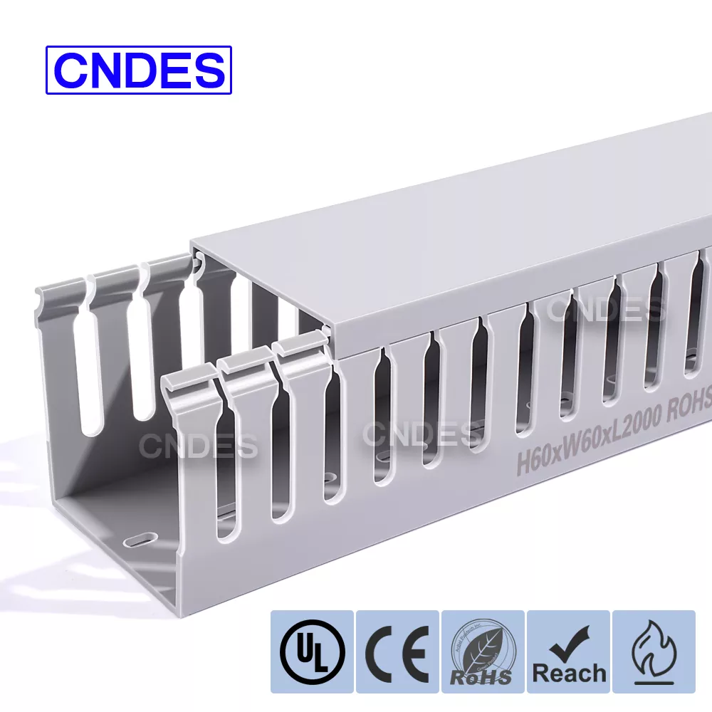 60×60 PVC కంట్రోల్ క్యాబినెట్ కేబుల్ డక్ట్